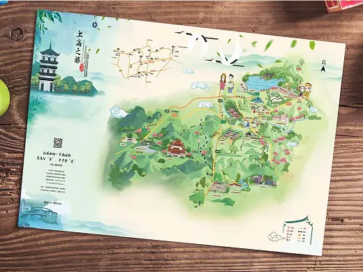 文儒镇制作景区手绘地图需要哪些技能   