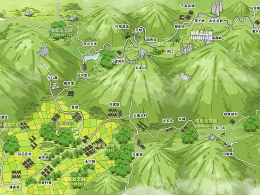 东山如何让景区手绘地图更加准确