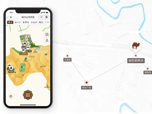 十月田镇景区智慧导览系统：实现的智慧导览，让游客不再迷路