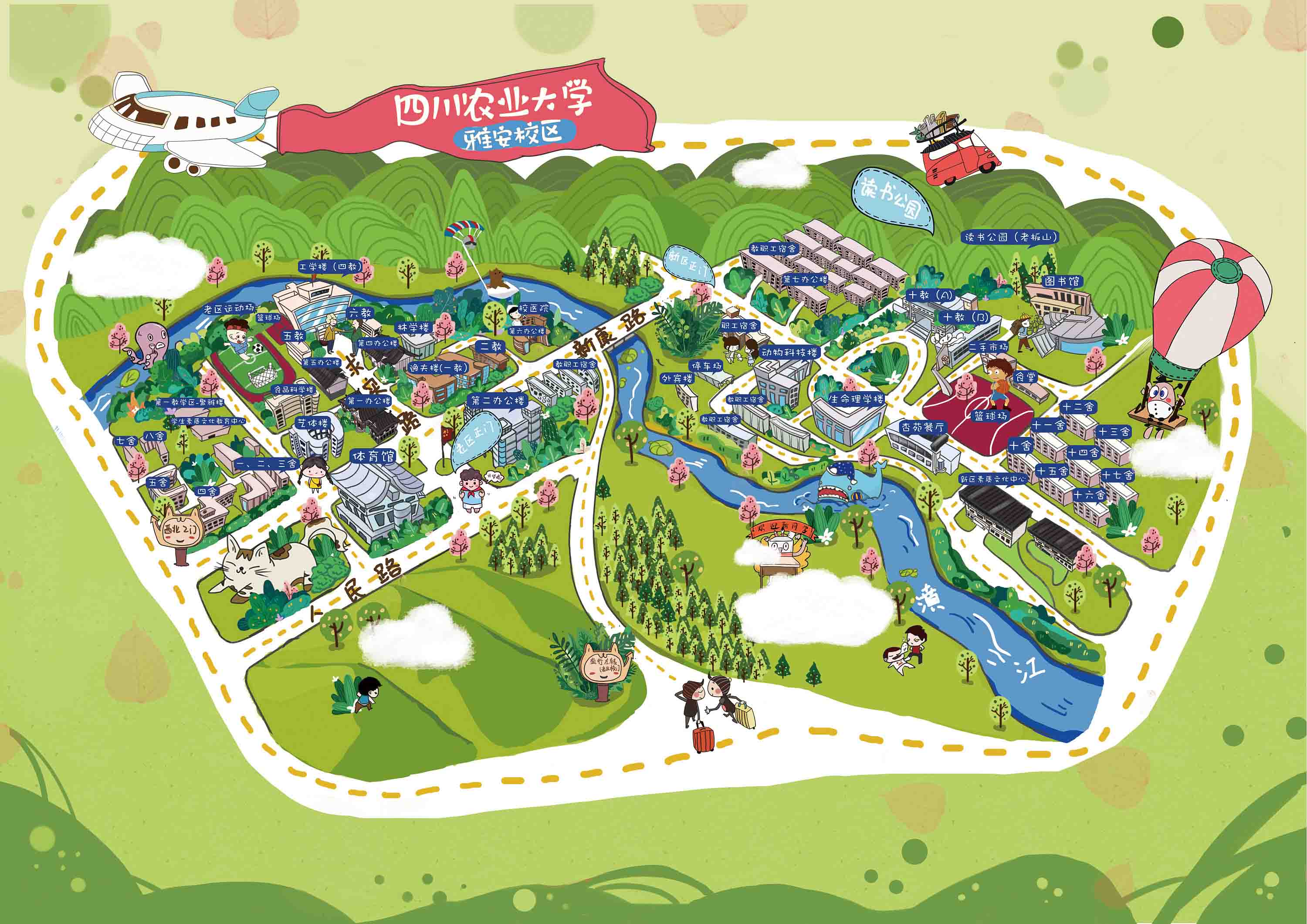 VR全景导览下的手绘地图，能否带来沉浸式体验？